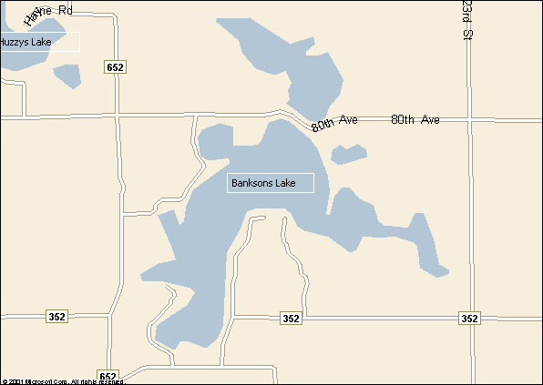 Banksons Lake, Lawton, Michigan