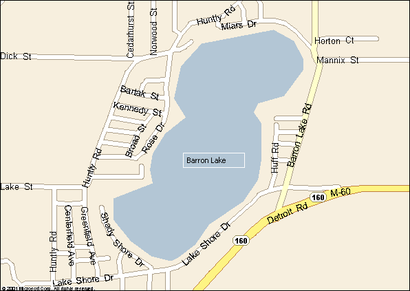 Barron Lake, Niles, Michigan