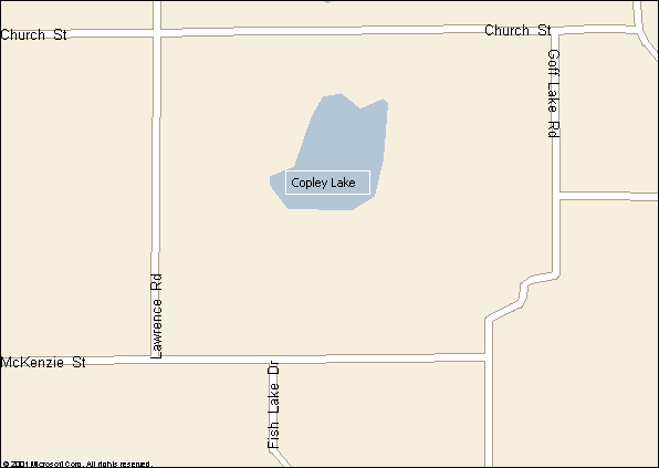 Copley Lake, Marcellus, Michigan