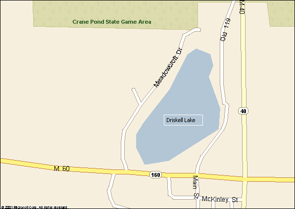 Driskell Lake, Jones, Michiana