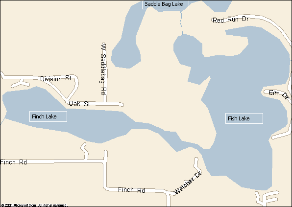 Finch Lake, Nicholsville, Michigan