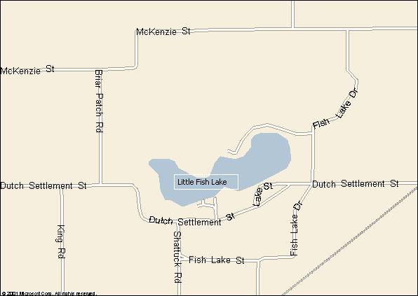 Fish Lake-Little, Vandalia, Michigan