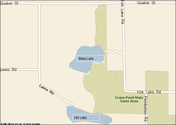 Kirk Lake, Vandalia, Michigan