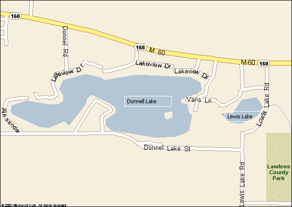 Lewis Lake, Vandalia, Michigan