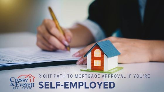 how to buy a house if self employed